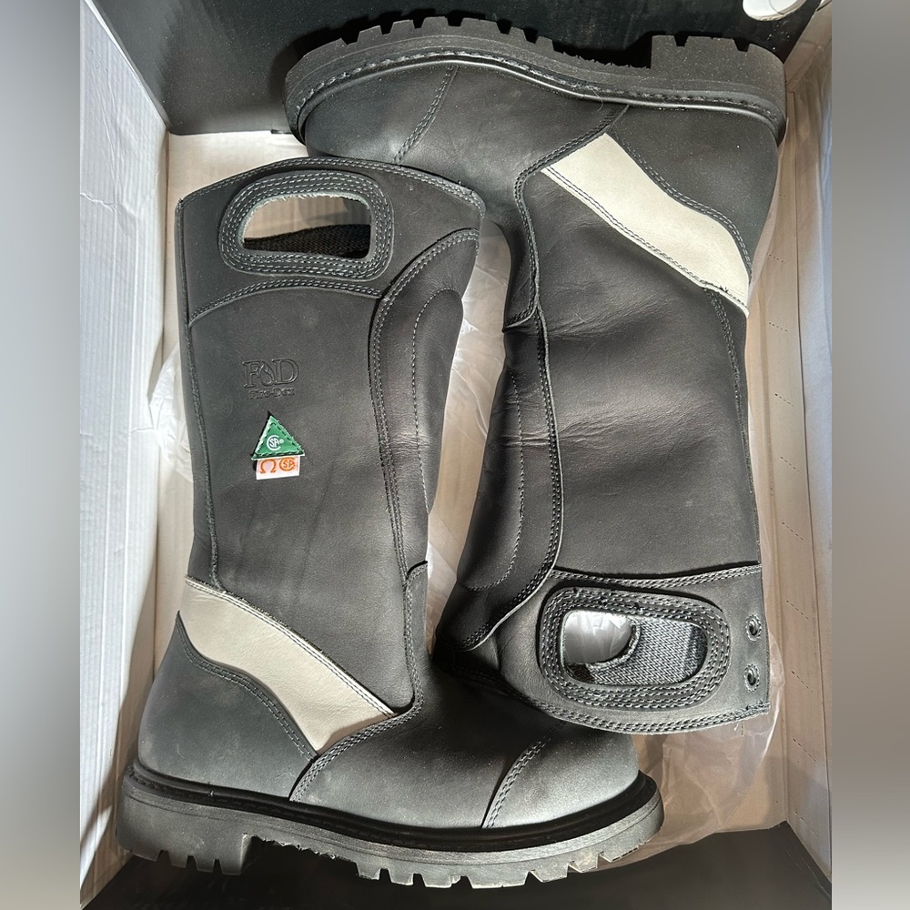 Fire-Dex Footwear Fireman boots size 8.5 men’s. New never worn